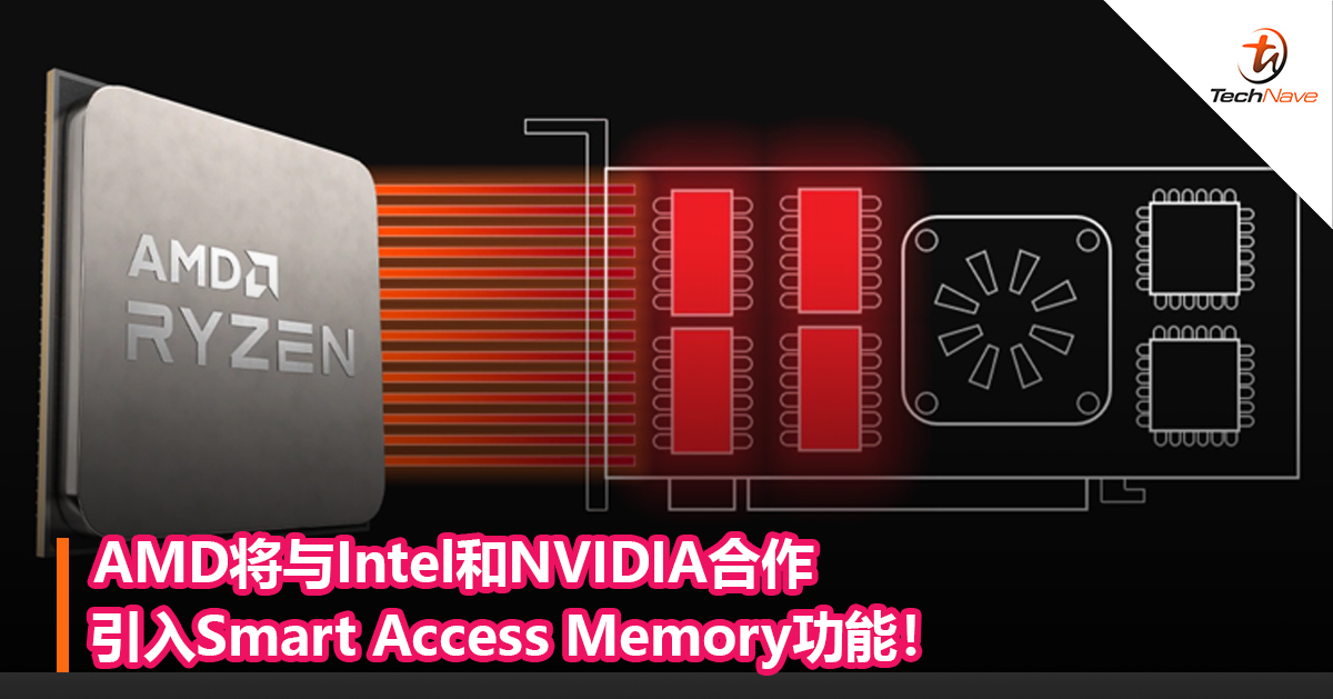 AMD将与Intel和NVIDIA合作引入Smart Access Memory功能！