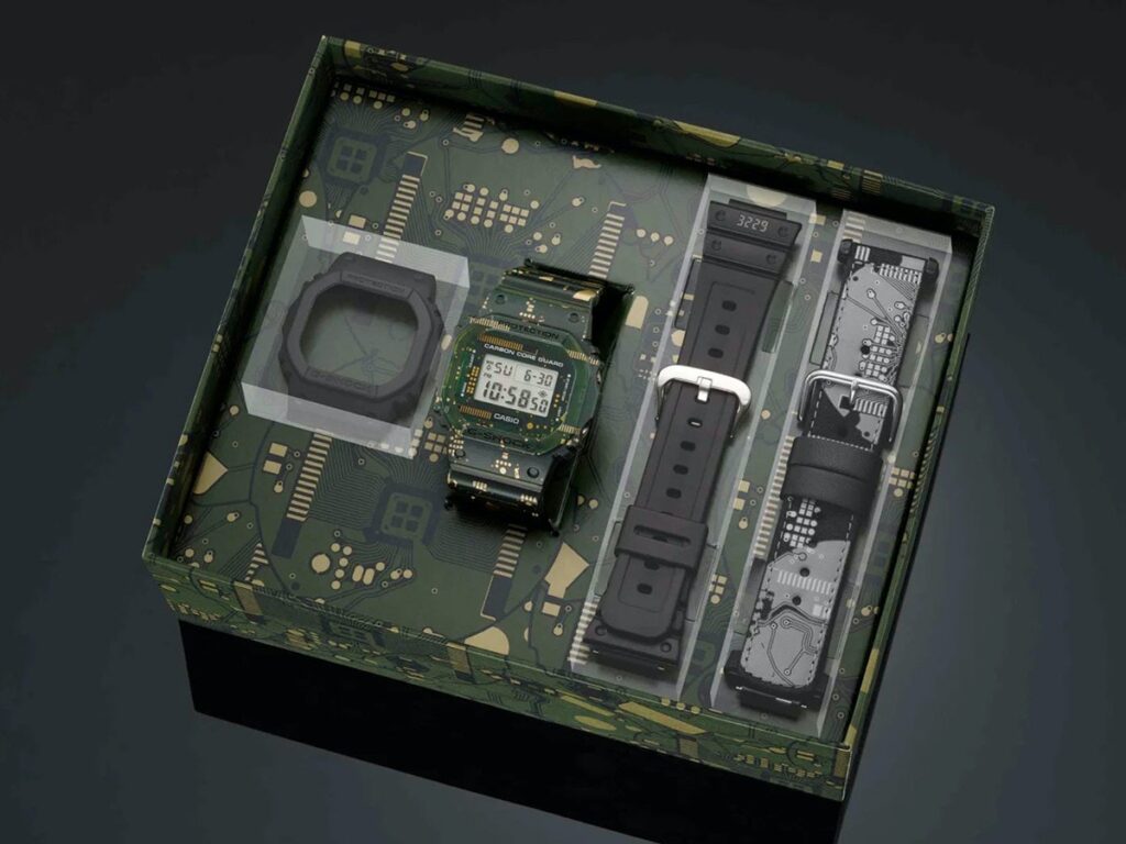Casio推出电路板设计g Shock电子表 表圈 表带都能换 售价约rm1098 小黑电脑