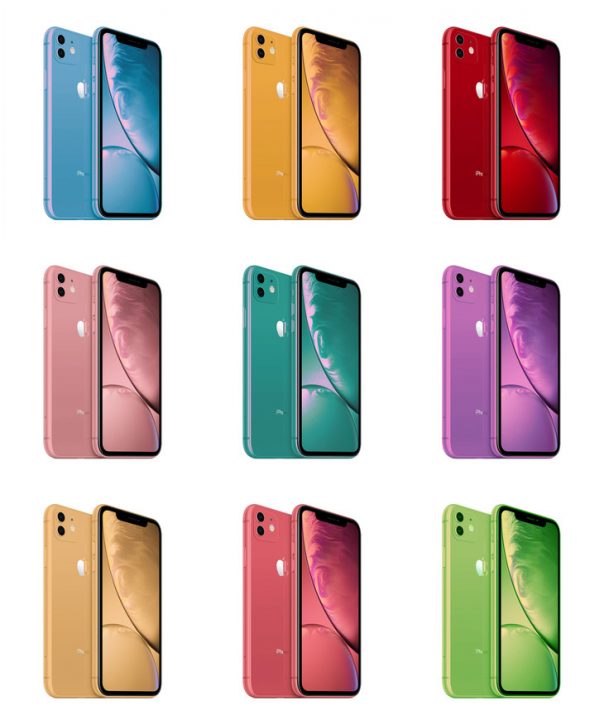 Iphone 11r Renders Leaked With Up To 11 Colours To Choose From