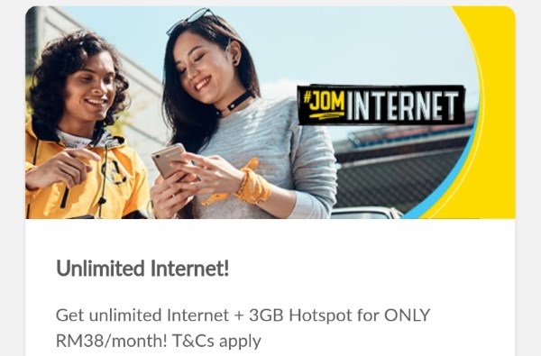 Digi即将推出全新配套：每个月只需RM38就能享有Unlimited Data+3GB Hotspot？！