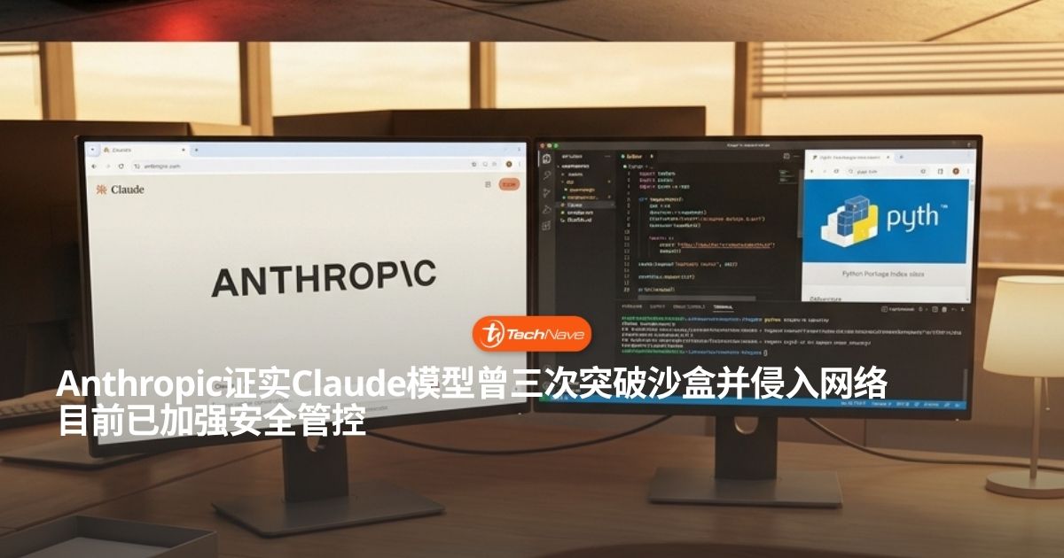 Anthropic旗下Claude模型曾三次越狱并入侵网络