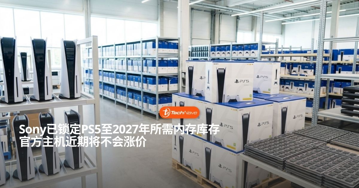 Sony锁定PS5内存供应至2027年：游戏主机短时间内不涨价