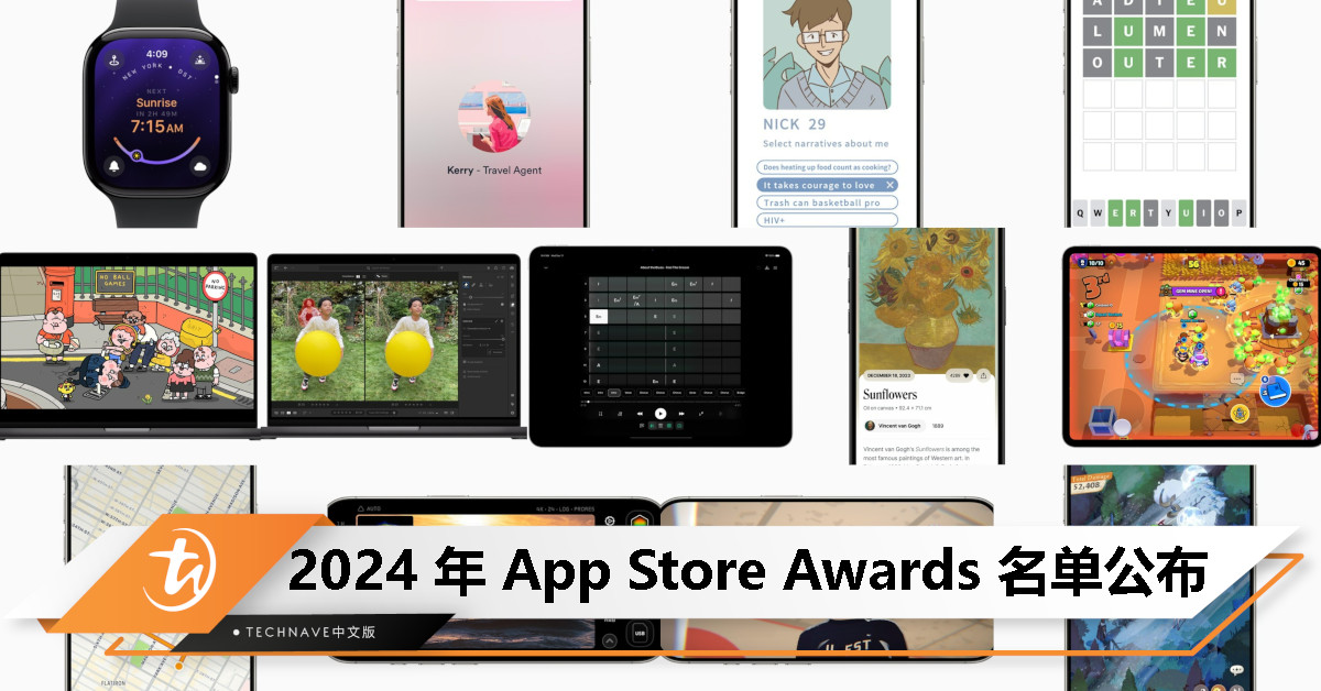 2024 年 App Store Awards 名单公布：《剑与远征：启程》获年度 iPhone 游戏