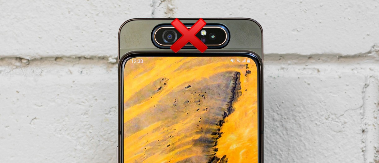 Samsung Galaxy A90不会搭配升降式或是旋转式自拍摄像头！