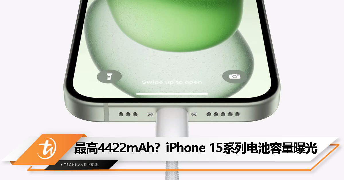 iPhone 15系列电池容量曝光：最高 4422mAh！消息称最高支持 27W 充电、4.5W 输出！