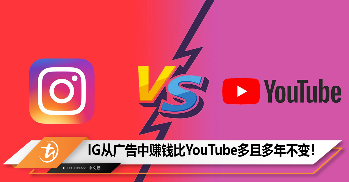 Instagram从广告中赚到的钱比YouTube还多且多年来一直如此！