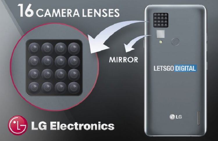 LG 16摄像头专利曝光！LG旗舰机将搭载16个摄像头？