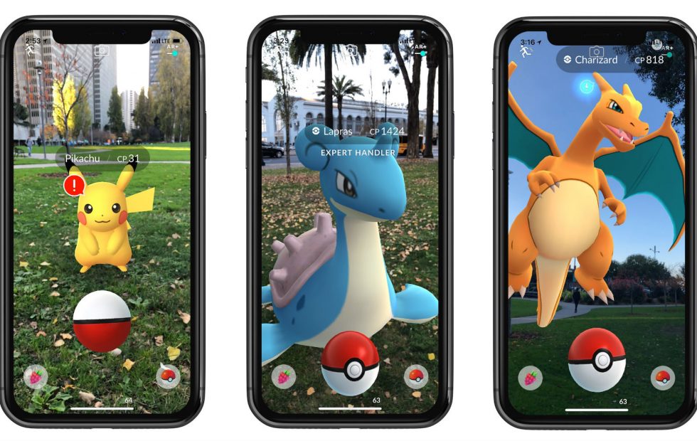Pokemon GO加入Apple ARKit框架，玩Pokemon GO更加贴近现实！