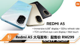 redmi A5 from RM299