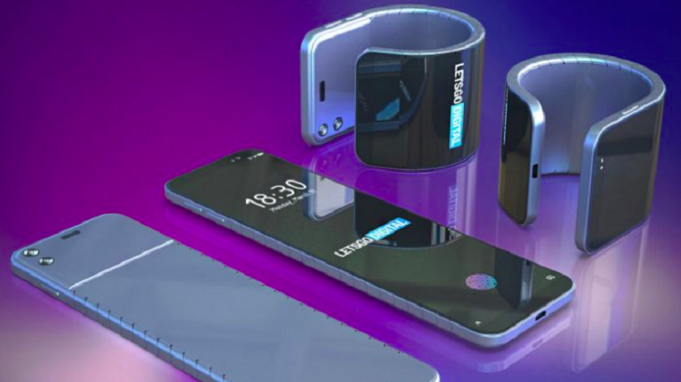 Samsung新专利曝光！绕在手腕上的可弯曲手机！
