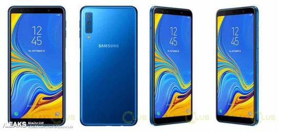 Samsung首款后置三摄手机？A7（2018）渲染图来啦！