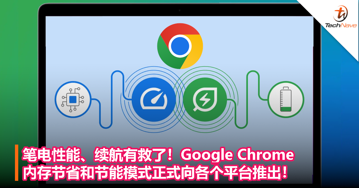 笔电性能、续航有救了！Google Chrome 内存节省和节能模式正式向各个平台推出！